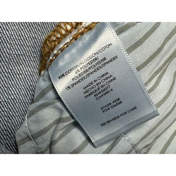 Cabi 4328 Skinny Jeans Women 2 NWT $142 Stretch‎ Cotton Pockets Distresed Blue - Picture 7 of 16